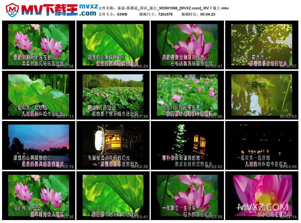 秦嘉-雾都谣_国语_流行_MD501068